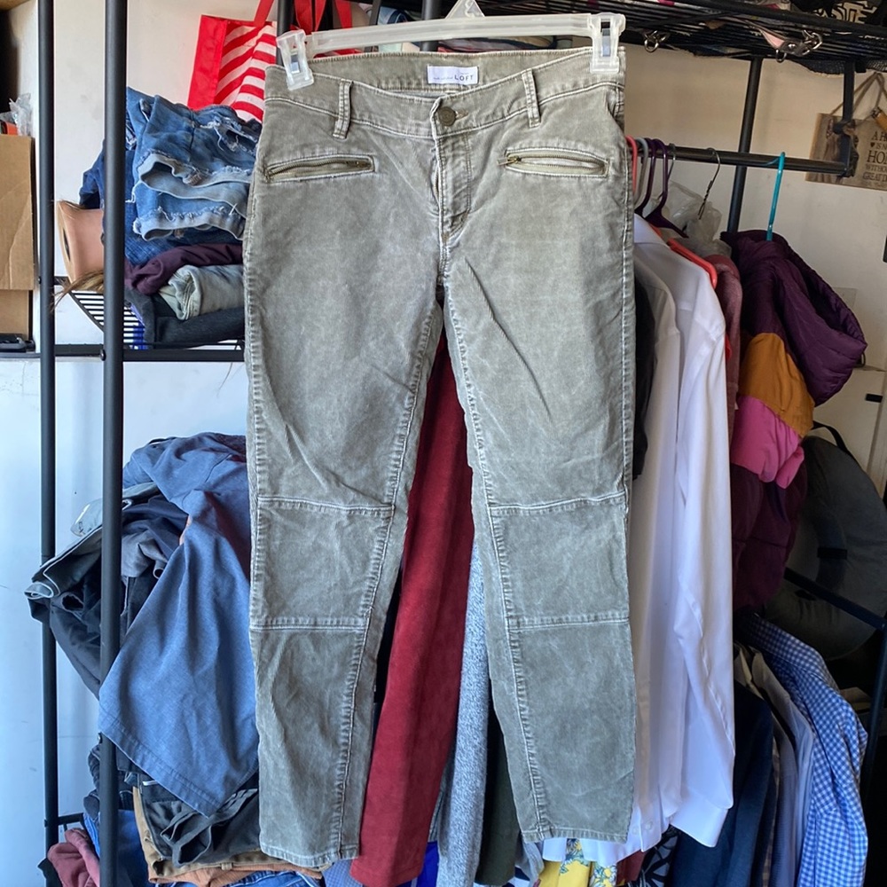Loft Size 2 Corduroy Pants